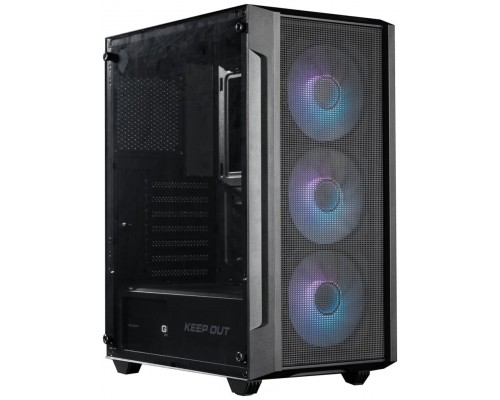 CAJA SEMITORRE ATX XC-200 MESH ARGB KEEPOUT (Espera 4 dias)